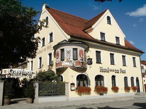 Hotel Gasthof Zur Post Unterföhring Exterior foto