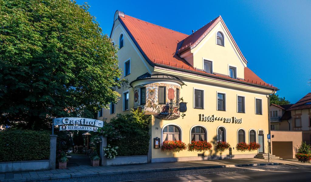 Hotel Gasthof Zur Post Unterföhring Exterior foto